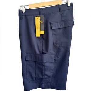 Lee Comfort Stretch Navy Cargo Shorts Men’s Size 40 NWT